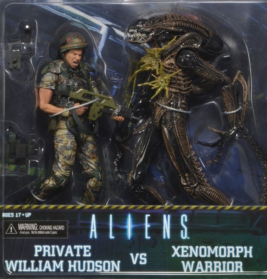 Aliens – 7″ Action Figure – 2pk (Hudson vs Brown Warrior) (Case 6) 